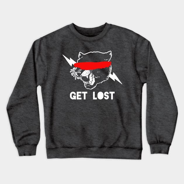 Get Lost Crewneck Sweatshirt by poltergyst